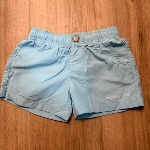 Properly Tied Light Blue Kids Shorts